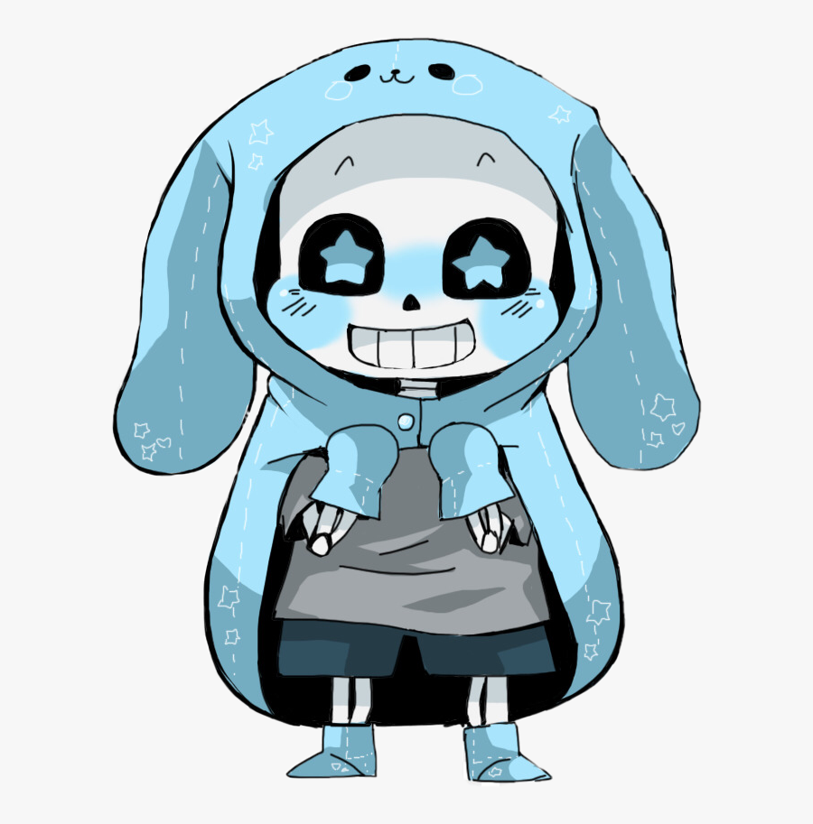 #cute #kawaii #sans #undertale #freetoedit - Sans Undertale Fanart, Transparent Clipart