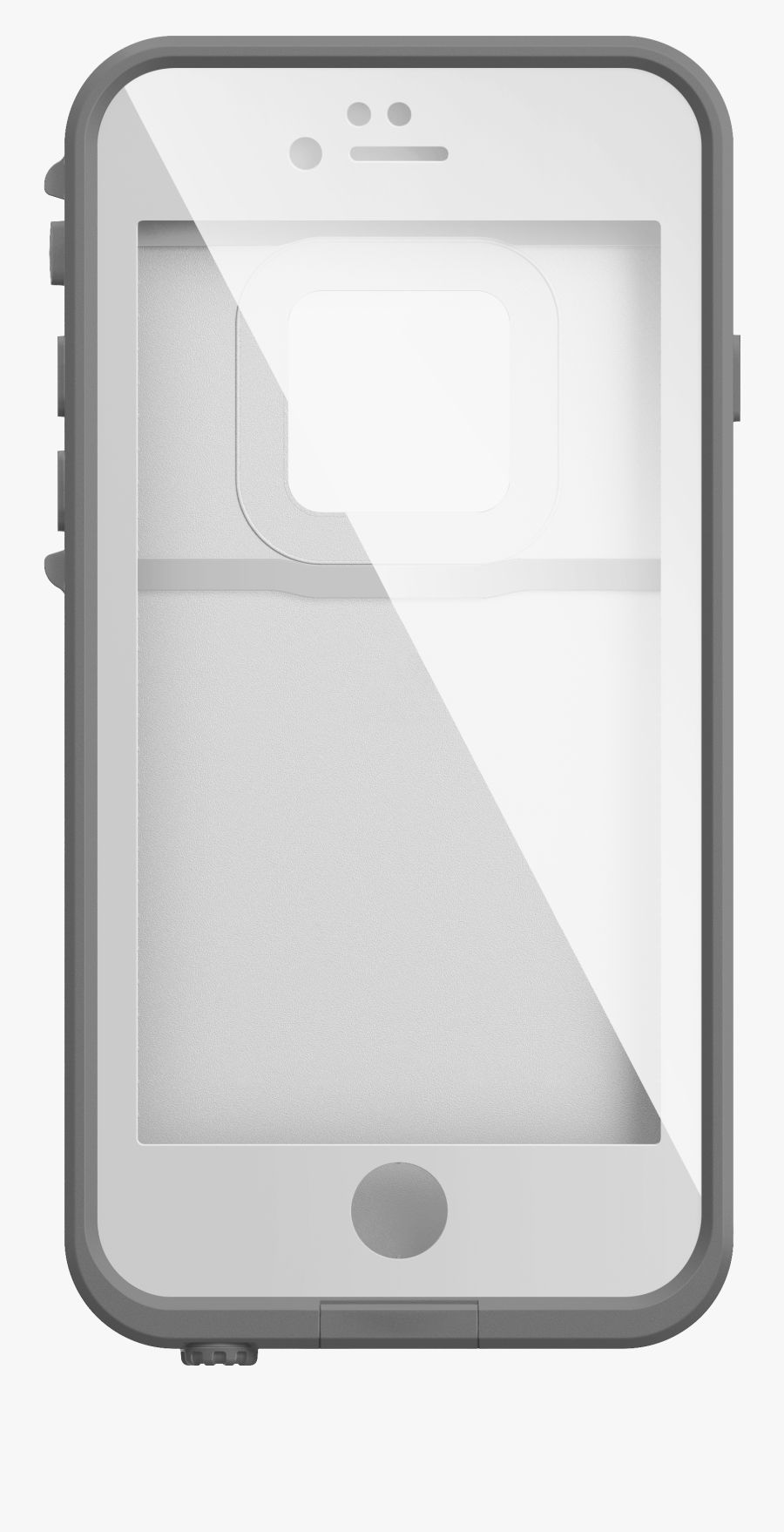 White Lifeproof Case For Iphone 6, Transparent Clipart