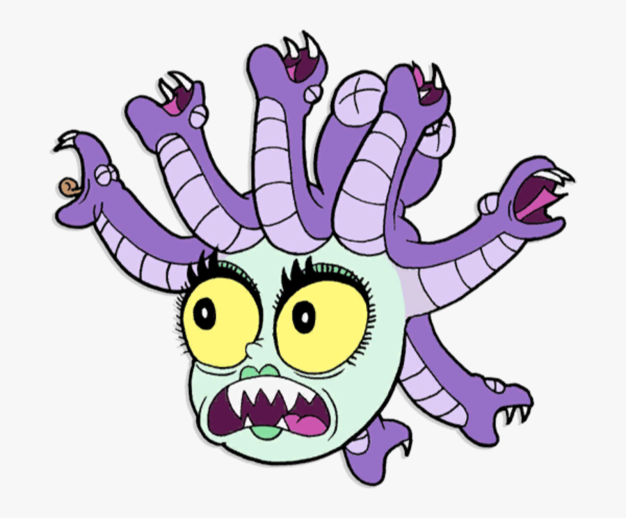 Medusa Clipart Nice - Cuphead Cala Maria Medusa, Transparent Clipart