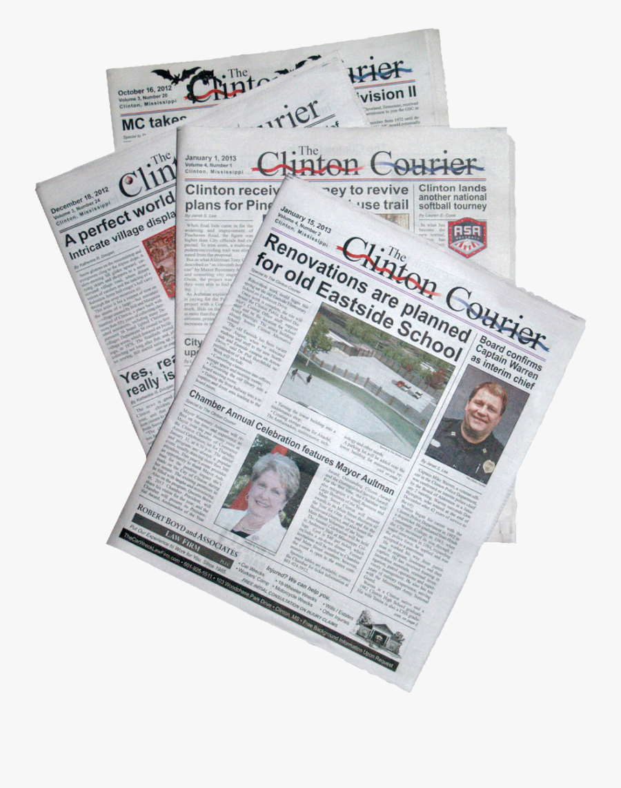 Newspaper Free Png Image - News Paper Png Hd, Transparent Clipart