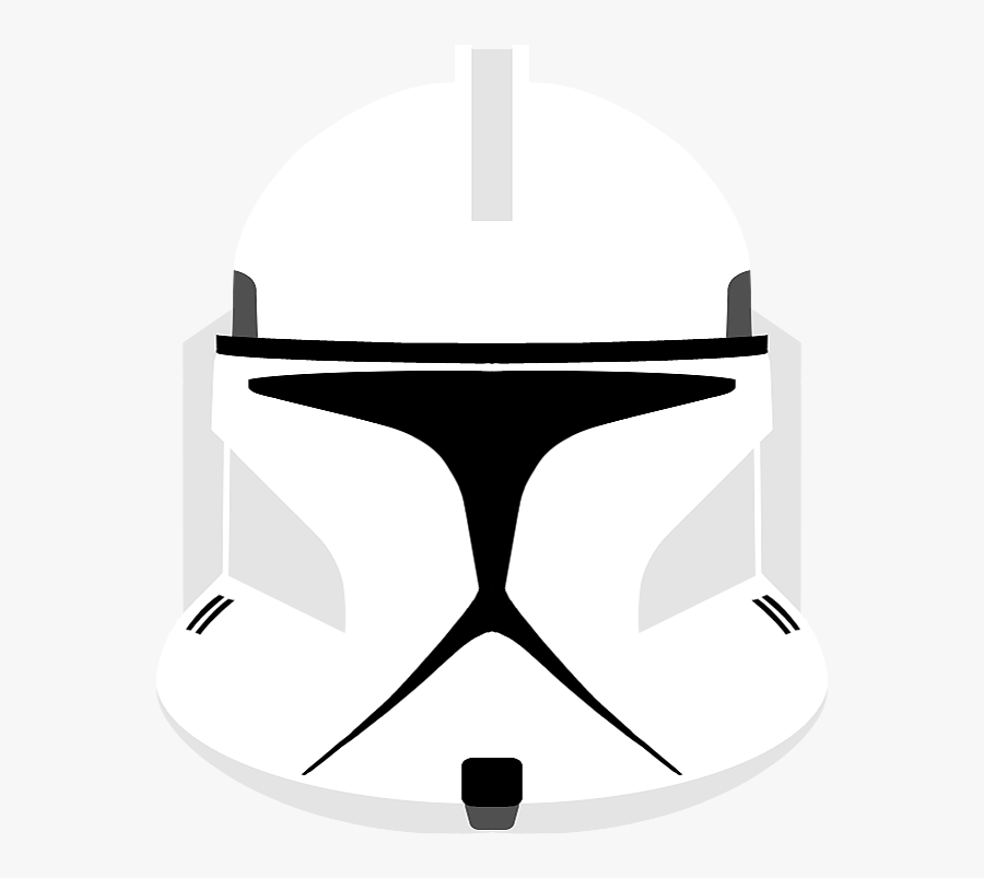 Clone Trooper Helmet Png, Transparent Clipart