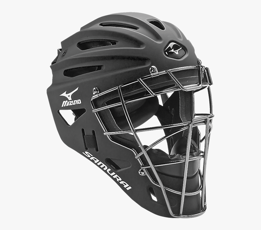 Mizuno Samurai Catcher"s Helmet - Baseball Catcher Helmet, Transparent Clipart