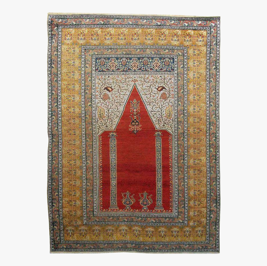 Turkish Prayer Rug, Transparent Clipart