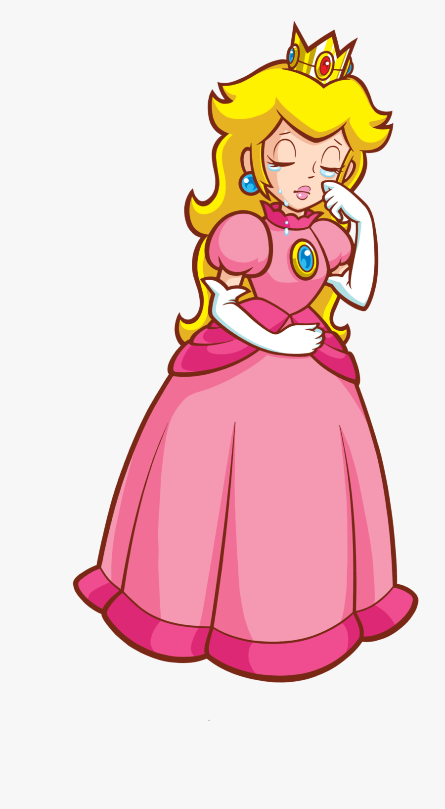Download Princess Peach Crying Png , Free Transparent Clipart ...