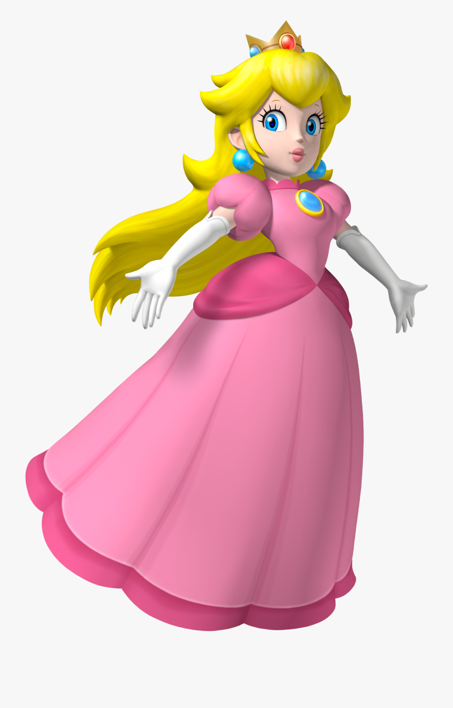 Peach Smash 4 Png - Super Smash Bros Peach Png , Free Transparent