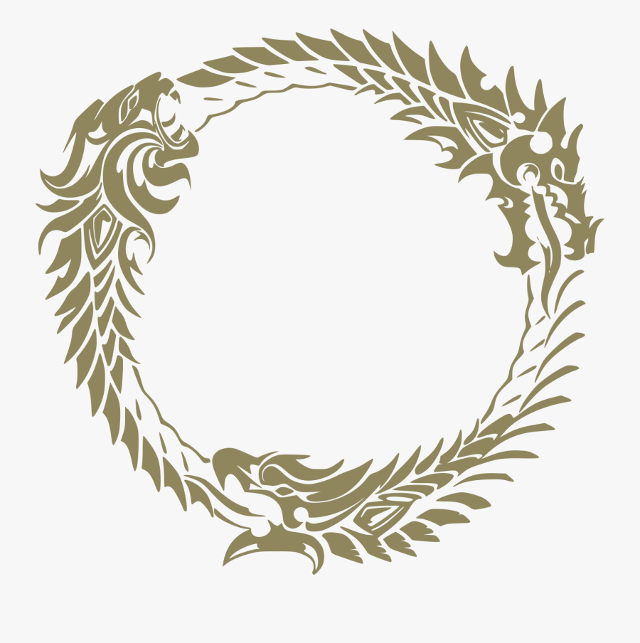 The Elder Scrolls Clipart Eso - Elder Scrolls Online Logo Png, Transparent Clipart