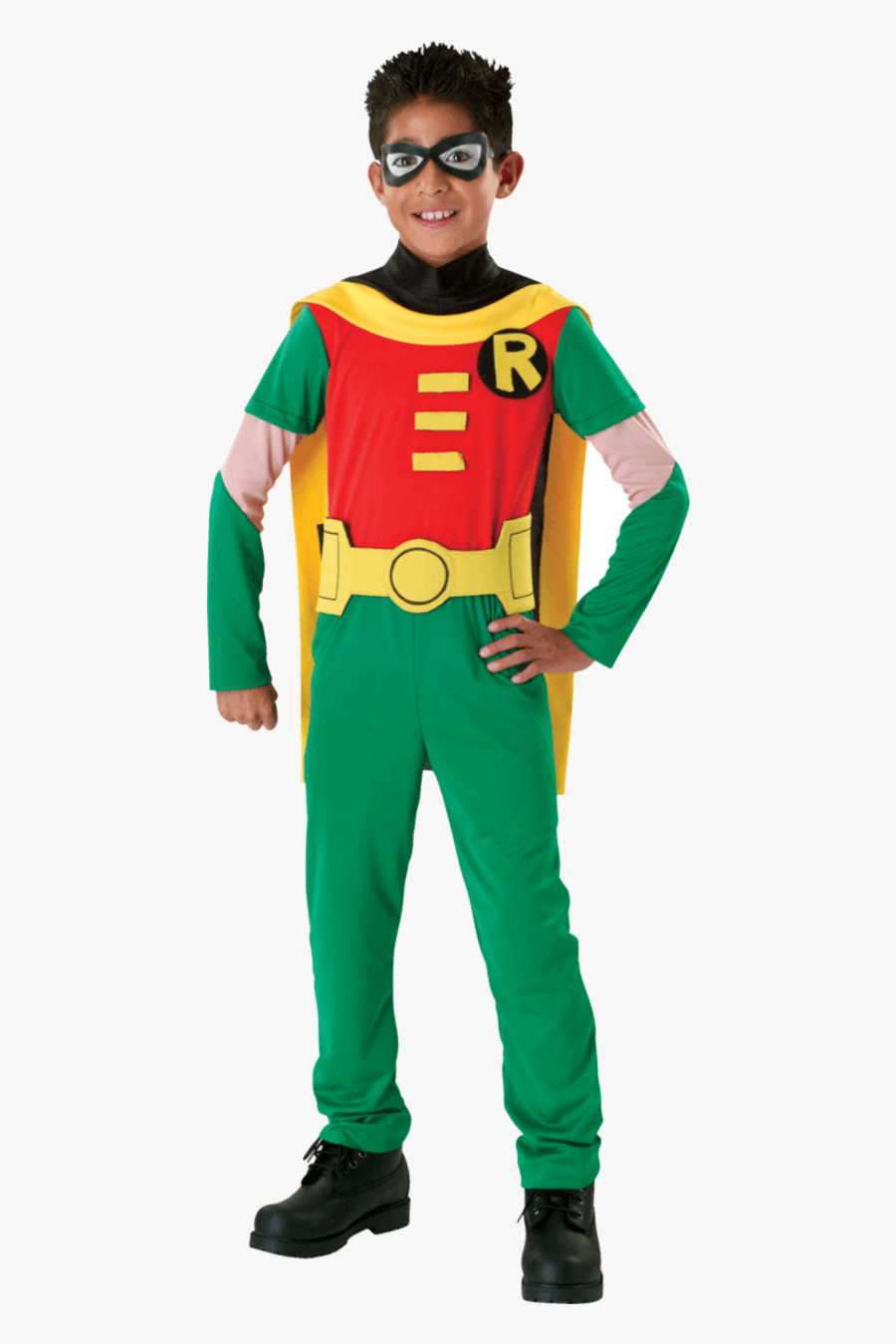 Superhero Robin Png Photo - Teen Titans Costume, Transparent Clipart