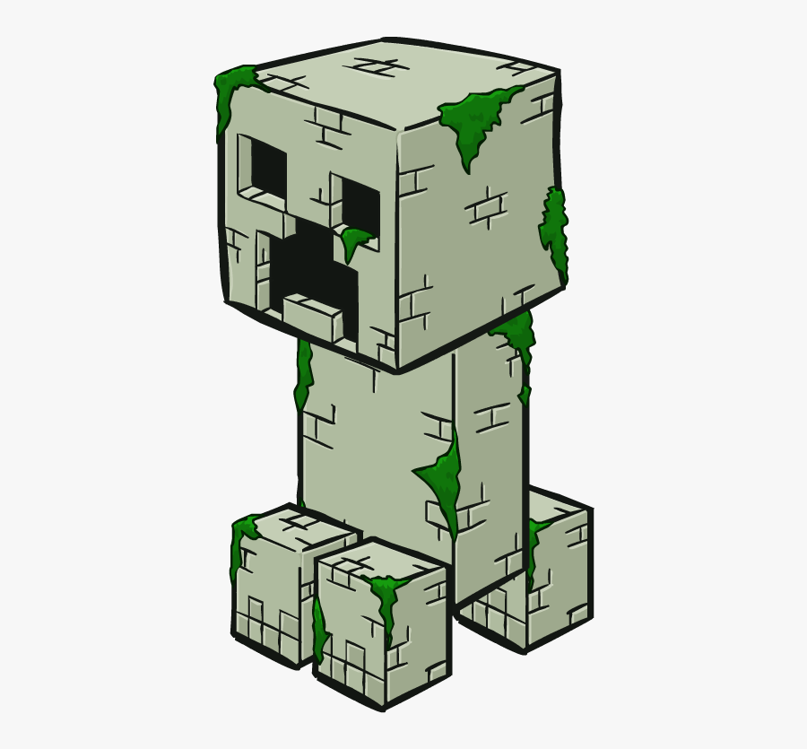 Gamebrain"s Comics Reborn← Updated - Creeper Minecraft Drawing, Transparent Clipart