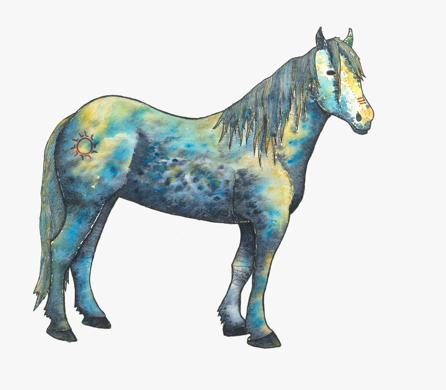 Mustang Horse Png - Foal, Transparent Clipart