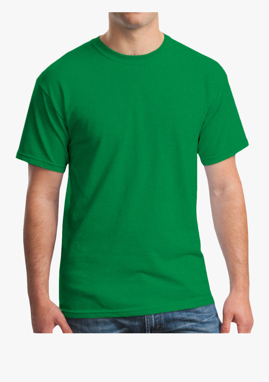 blue corner green shirt