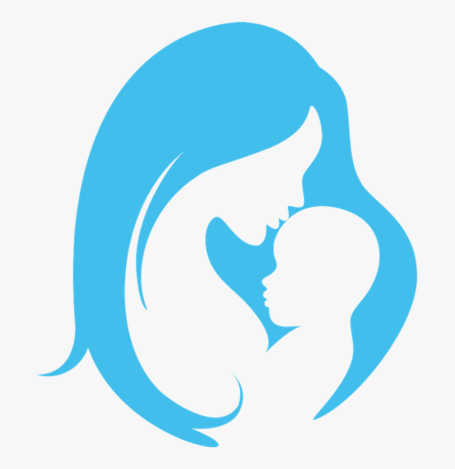 Child Infant Mother Logo Maternal Bond - Mother And Child Clipart, Transparent Clipart