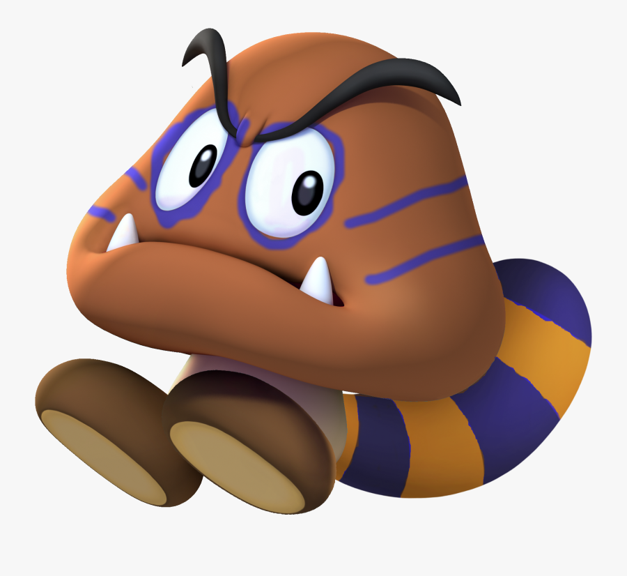 Sergent Clipart Commander - Goomba Mario Bros Png, Transparent Clipart