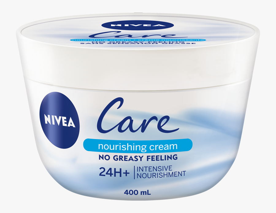 Nivea Care Nourishing Cream, Transparent Clipart