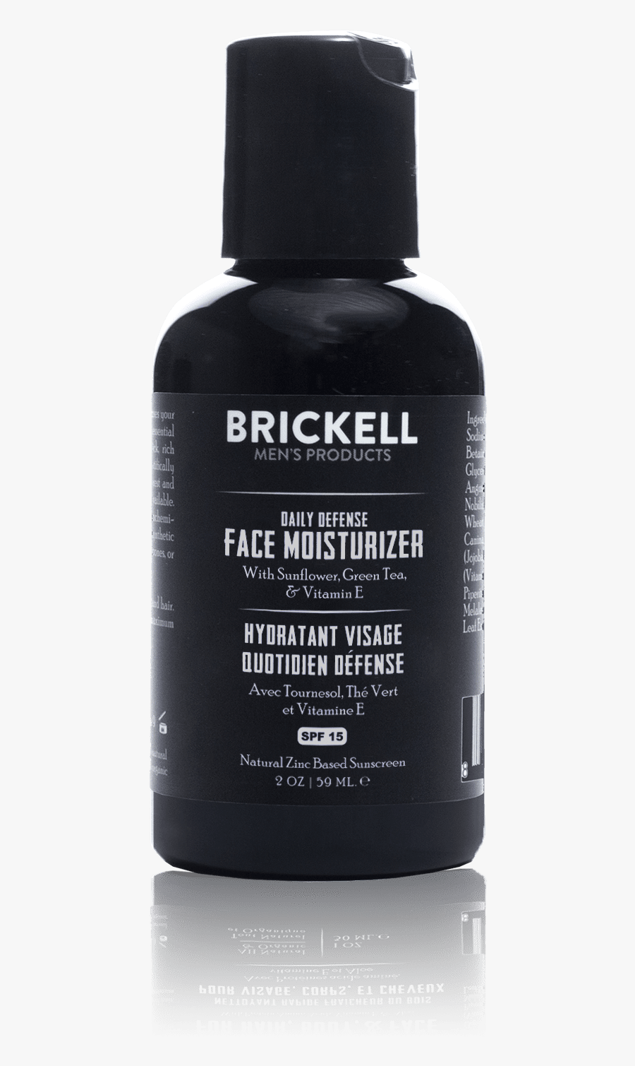 Brickell Men's Face Moisturizer, Transparent Clipart