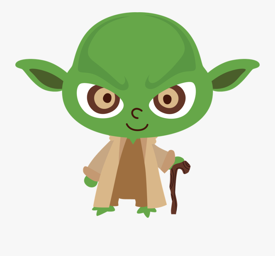 Star Wars Minus Already - Star Wars Caricatura Yoda, Transparent Clipart