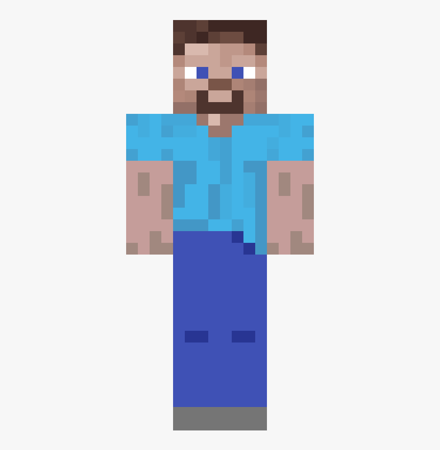 Fond Transparent Steve Minecraft, Transparent Clipart