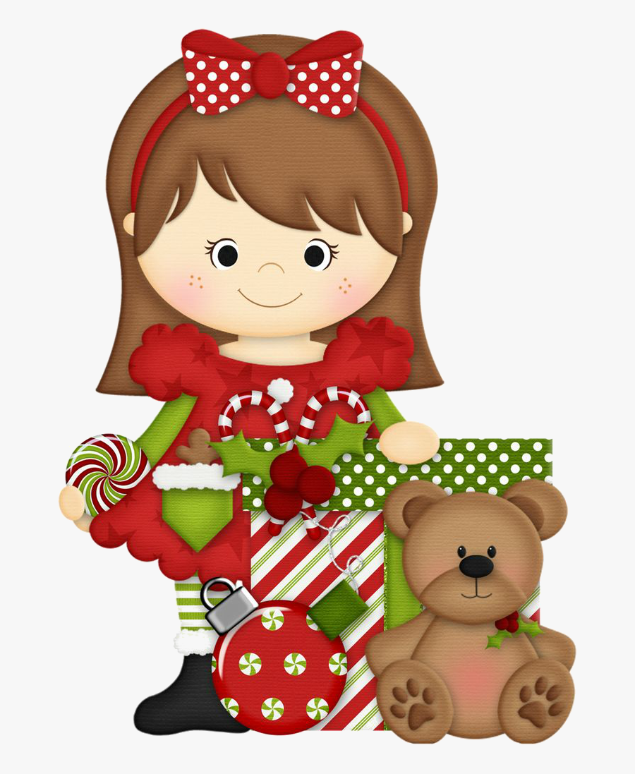 Thumb Image - Free Christmas Girl Clipart, Transparent Clipart