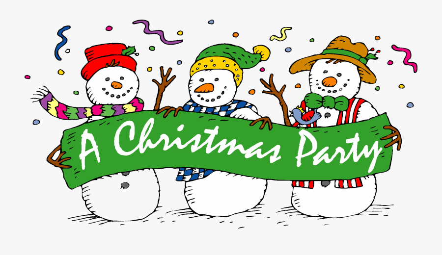 Winter Party Holiday Clipart Transparent Png - Free Clip Art Christmas Party, Transparent Clipart