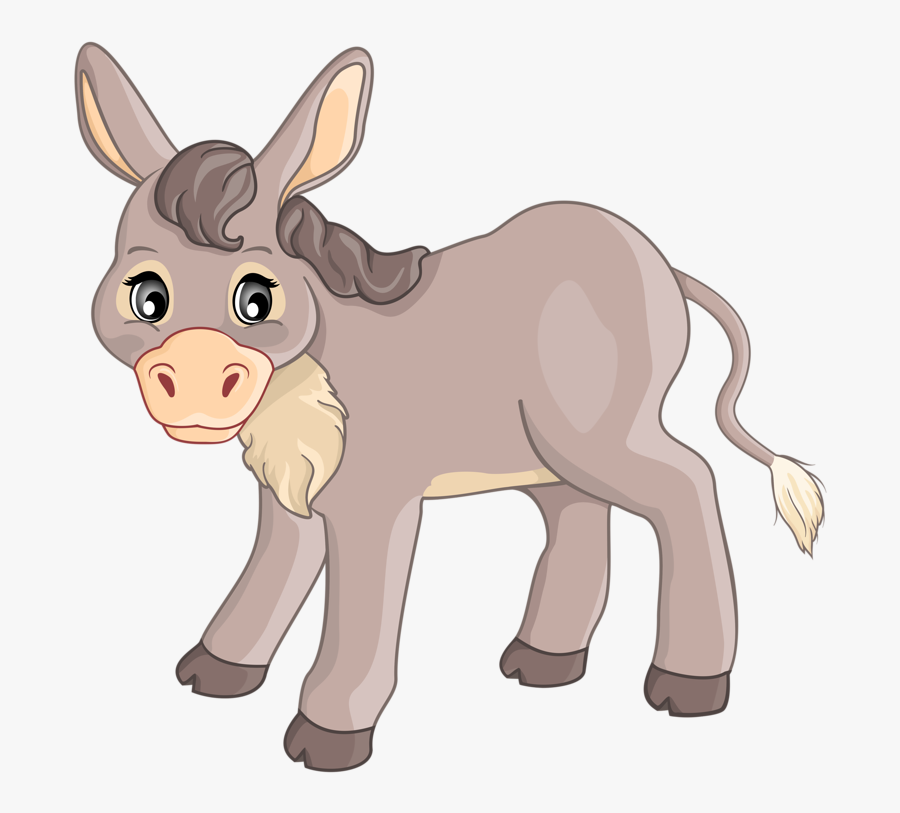 Clip Art Cute Donkey Pics - Clipart Wild Donkey, Transparent Clipart