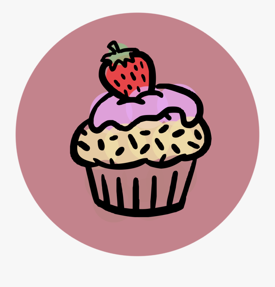 Cupcake, Transparent Clipart