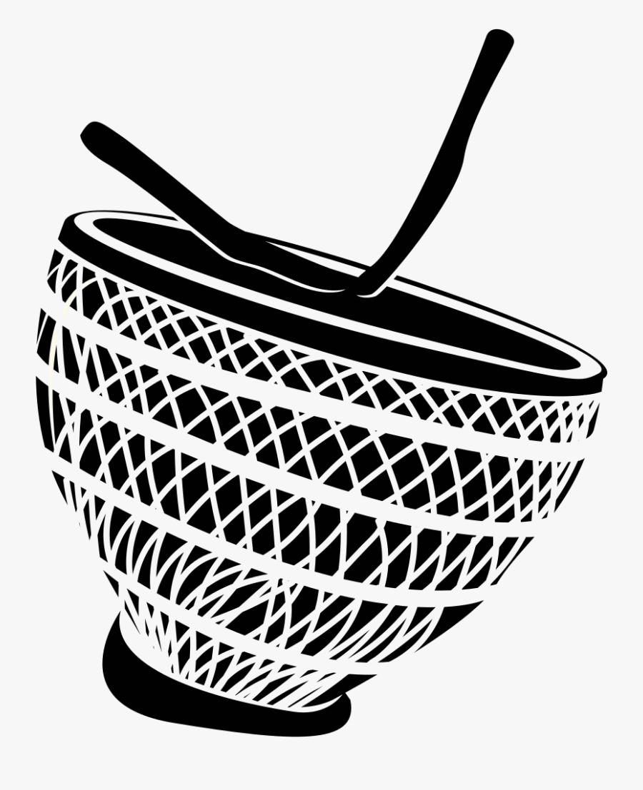Storage Basket, Transparent Clipart