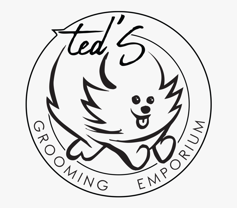 Ted"s Grooming Emporium And Pet Supply Logo In Black - Sport Club Internacional, Transparent Clipart