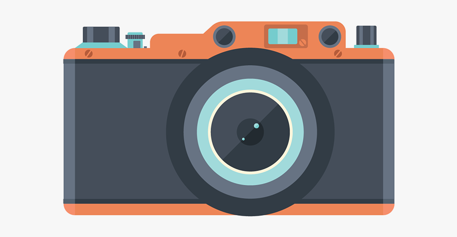 Point-and-shoot Camera, Transparent Clipart