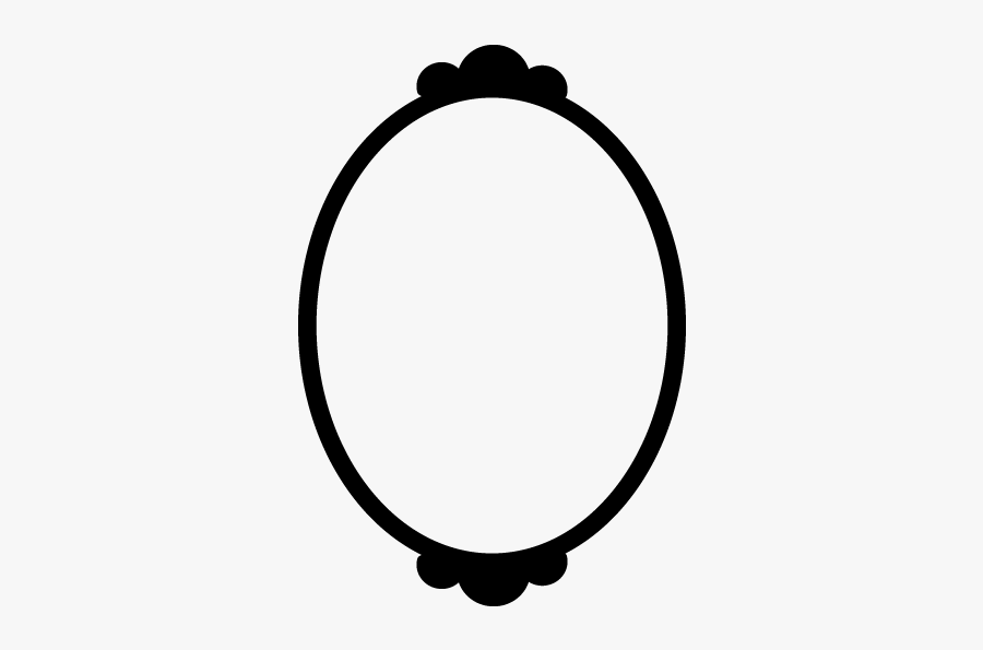 Picture Frames Silhouette Oval Clip Art - Silhouette Photo Frame Oval ...