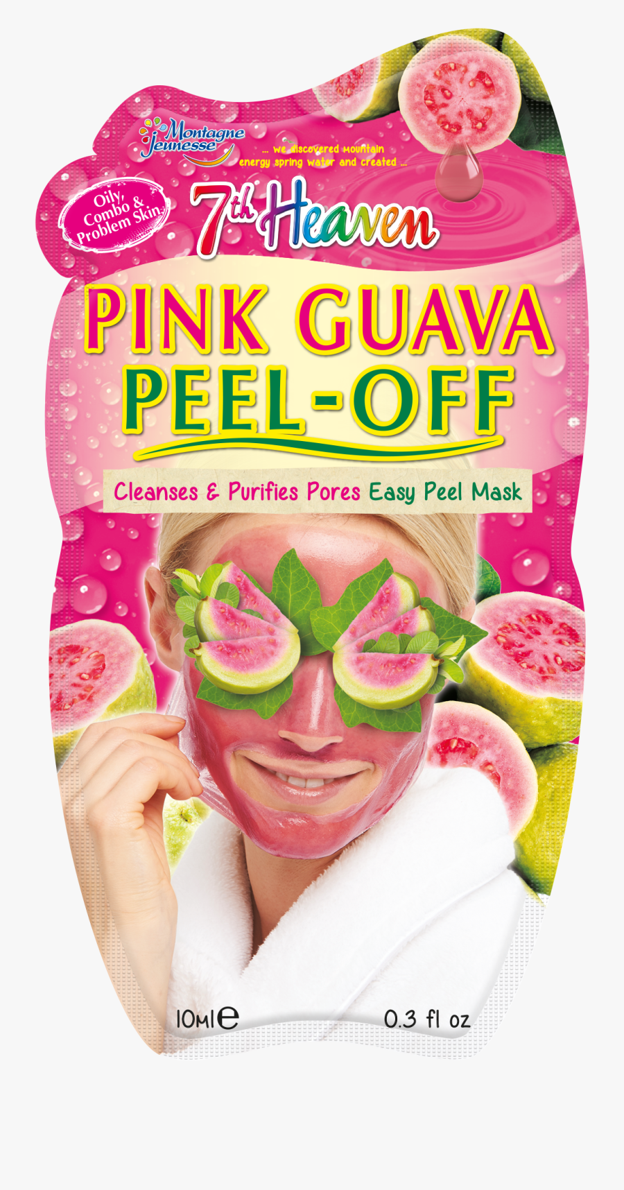Transparent Guava Png - 7th Heaven Face Mask Gel, Transparent Clipart