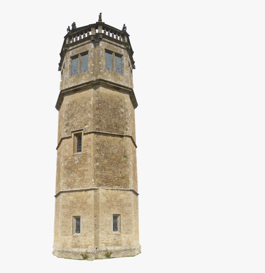 Medieval Transparent Tower, Transparent Clipart
