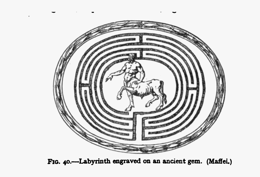 Labyrinth Daedalus And Icarus, Transparent Clipart