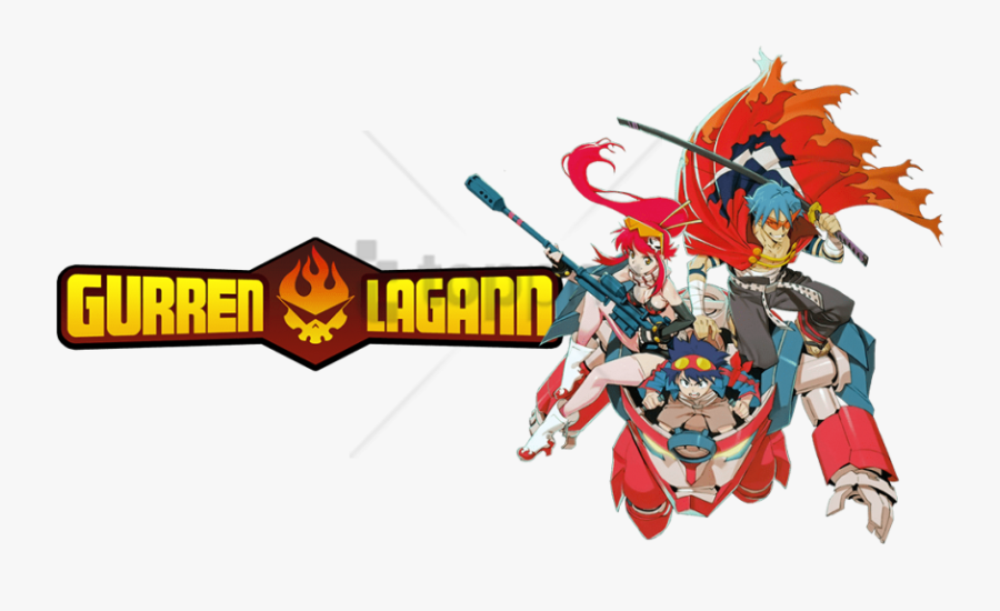 Cartoon,fictional Art,graphics,action Figure,graphic - Gurren Lagank Png, Transparent Clipart