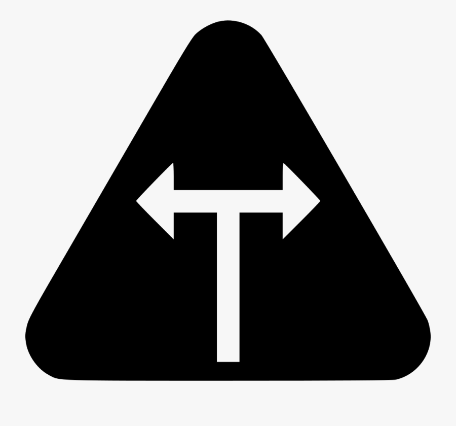 T Intersection, Transparent Clipart
