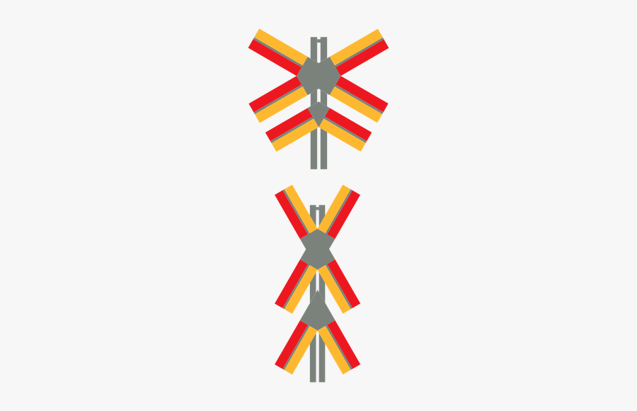 Intersection Traffic Symbol Vector, Transparent Clipart