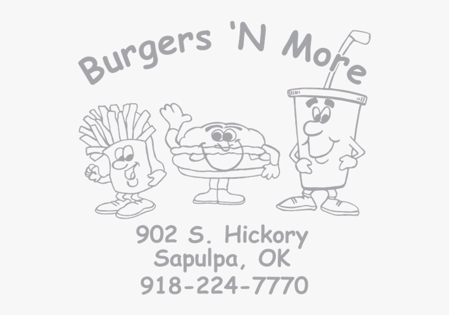 Burgers "n More 902 S, Transparent Clipart