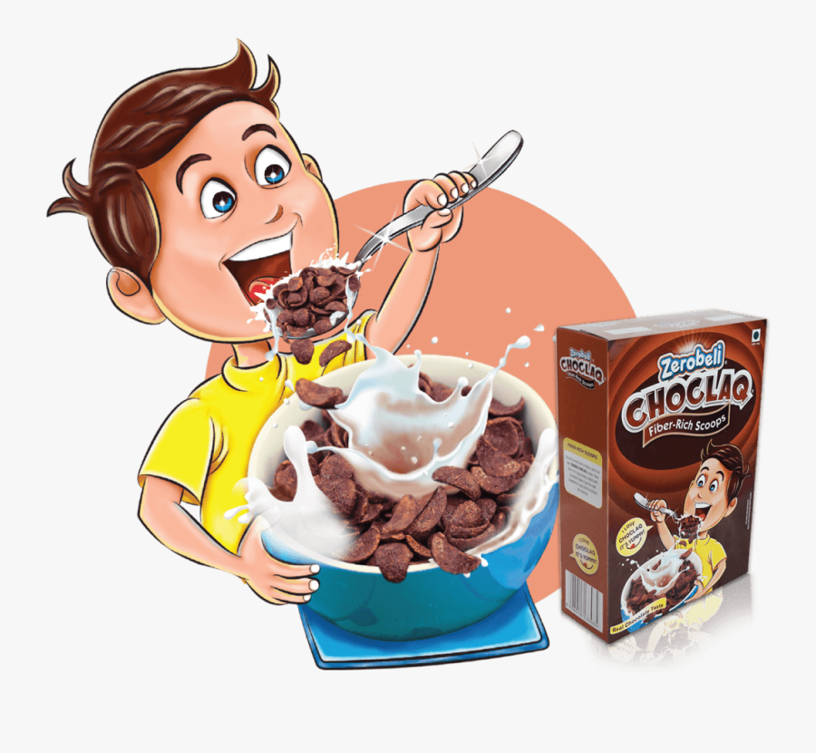 Eat Cereal Clip Art, Transparent Clipart