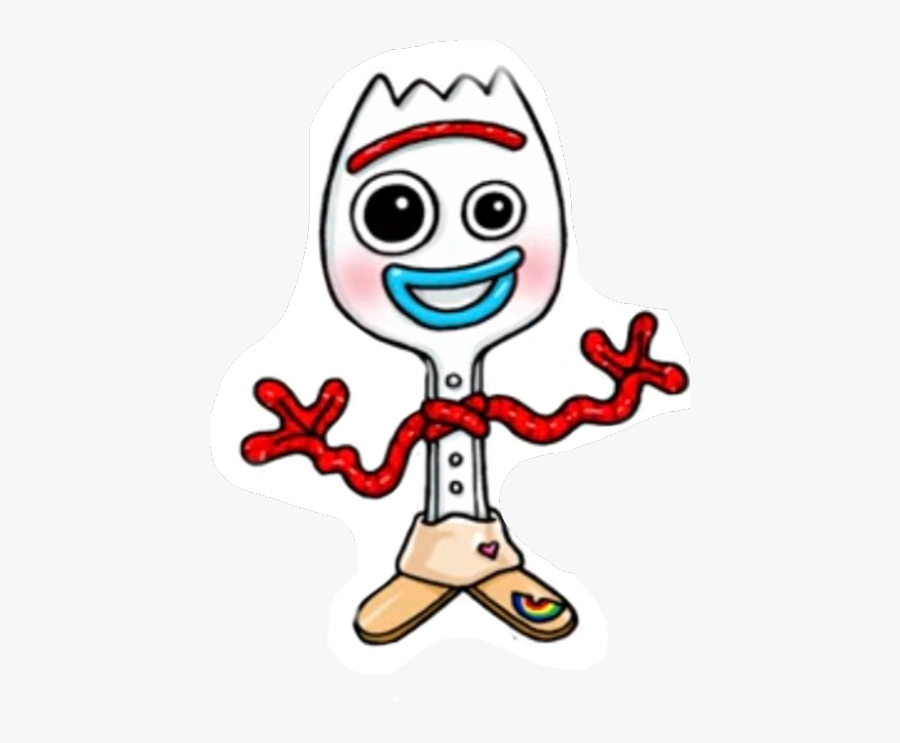 Forky, Transparent Clipart