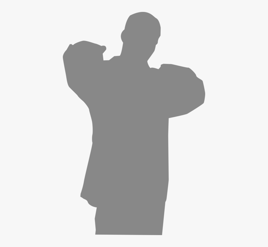 Standing,shoulder,muscle - Rapping, Transparent Clipart