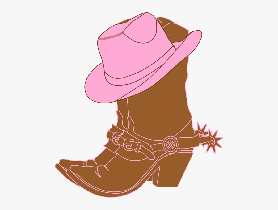 Cowgirl Clipart Brown Cowboy Boot - Blue Cowboy Boot Clipart, Transparent Clipart