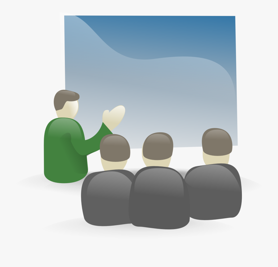 Presentation, People, Meeting, Group, Green, Man, Male - Powerpoint Presentation New Slide Designs, Transparent Clipart