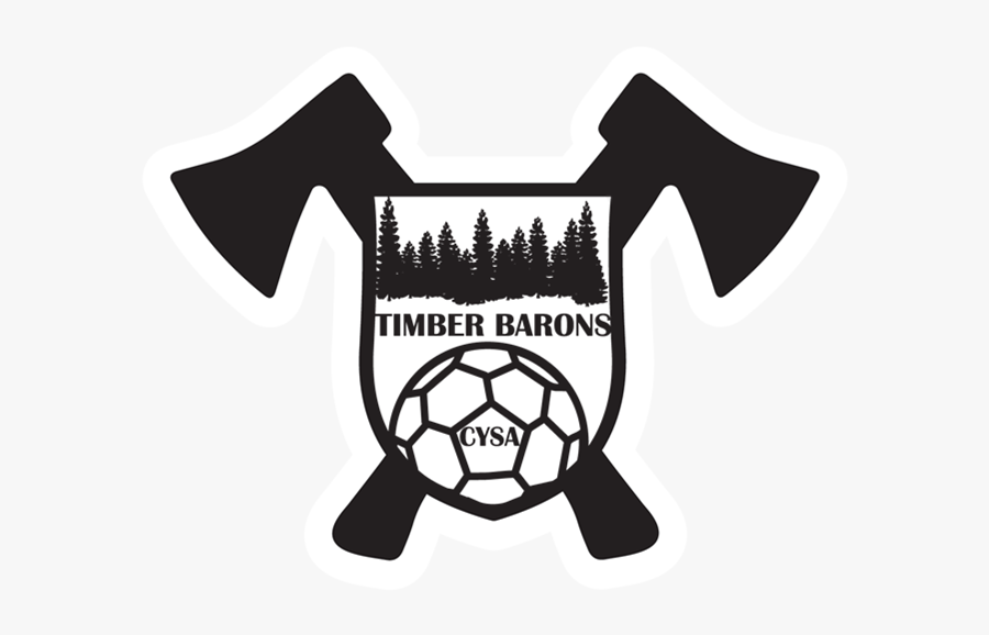Timber Barons Soccer Logo, Transparent Clipart