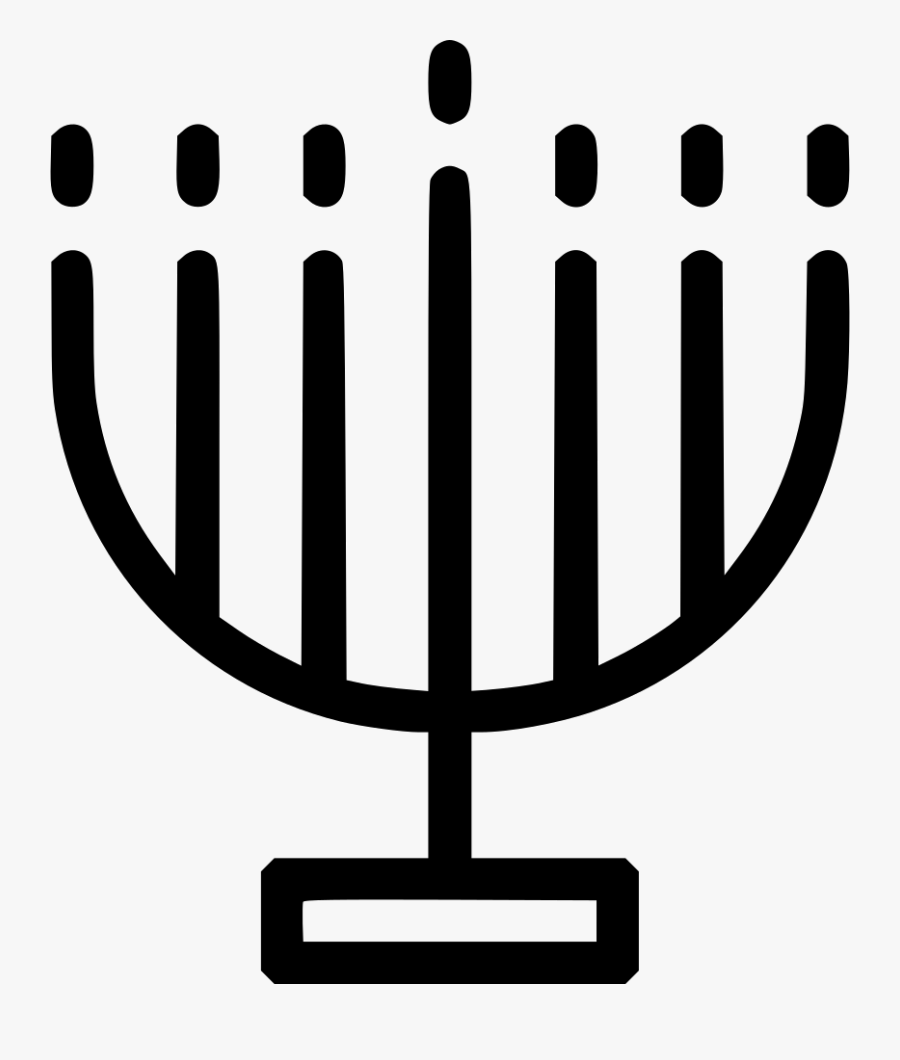 Transparent Menorah Png - Menorah Icon, Transparent Clipart