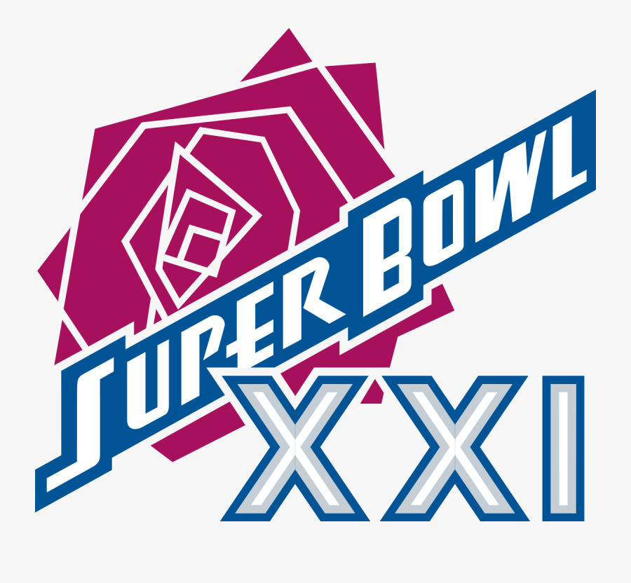 Super Bowl Trophy Png - Super Bowl 21 Logo, Transparent Clipart
