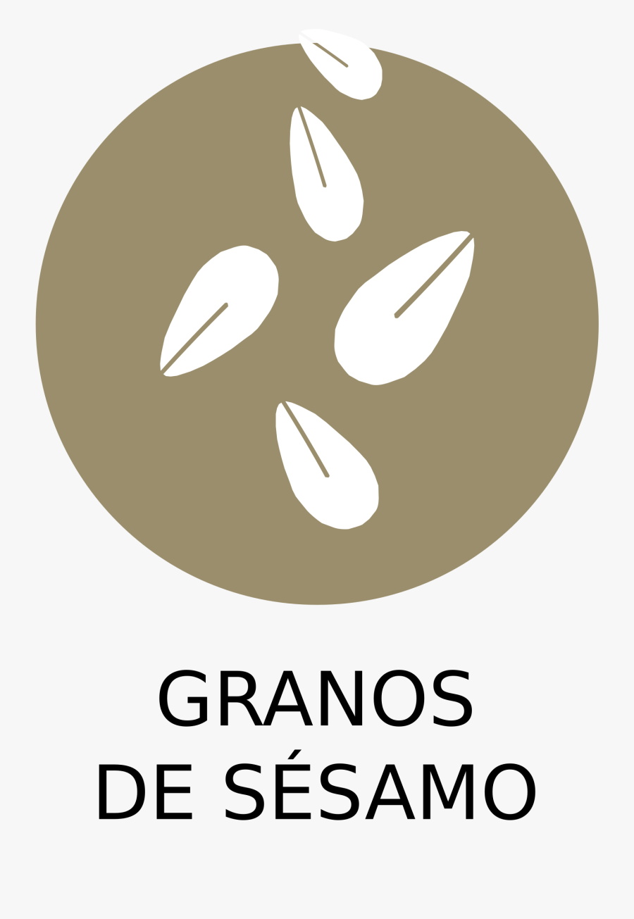 Alérgeno Granos De Sésamo/sesame Grains Clip Arts, Transparent Clipart