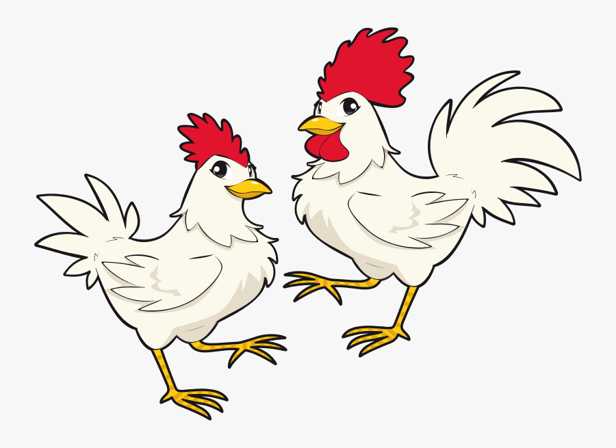 Hen Vector Cute - Cute Cartoon Chicken, Transparent Clipart