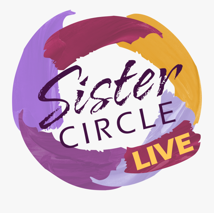 Sister Circle Live Logo, Transparent Clipart