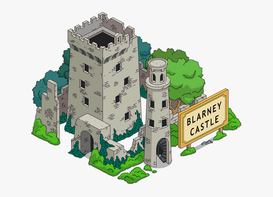 Out castle. Симпсоны замок Бларни. Castle Wiki fandom. Blarney PNG. Castle Block 2d PNG.