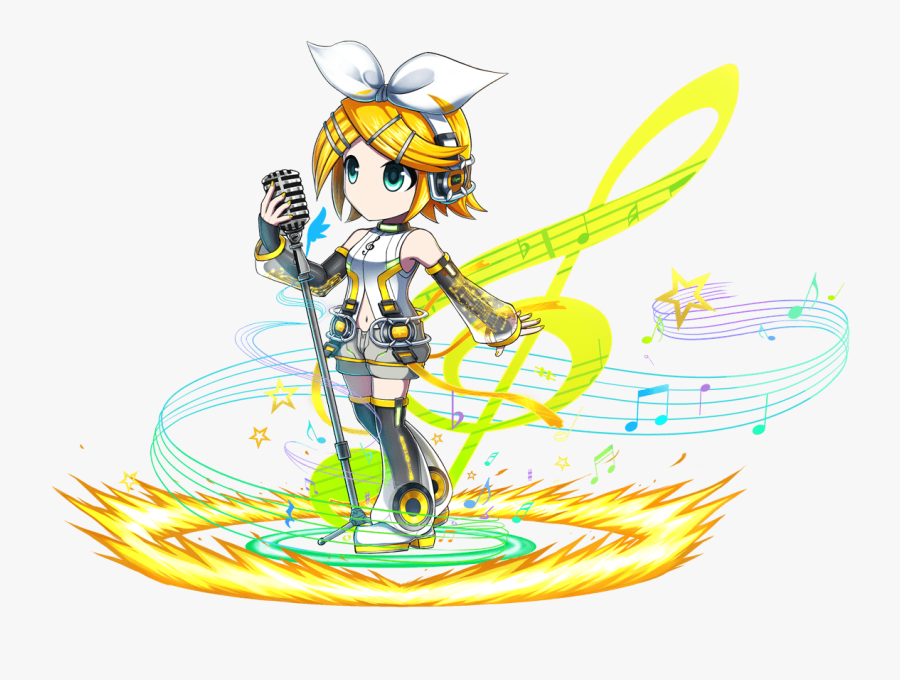 Transparent Star People Clipart - Brave Frontier Rin And Len, Transparent Clipart