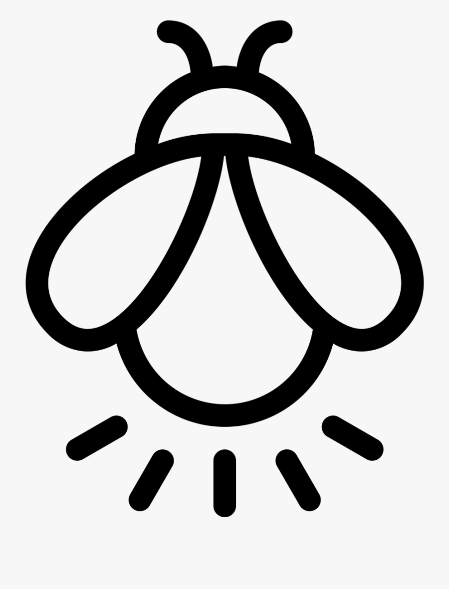 Firefly Icon , Transparent Cartoons - Firefly Drawing Png, Transparent Clipart