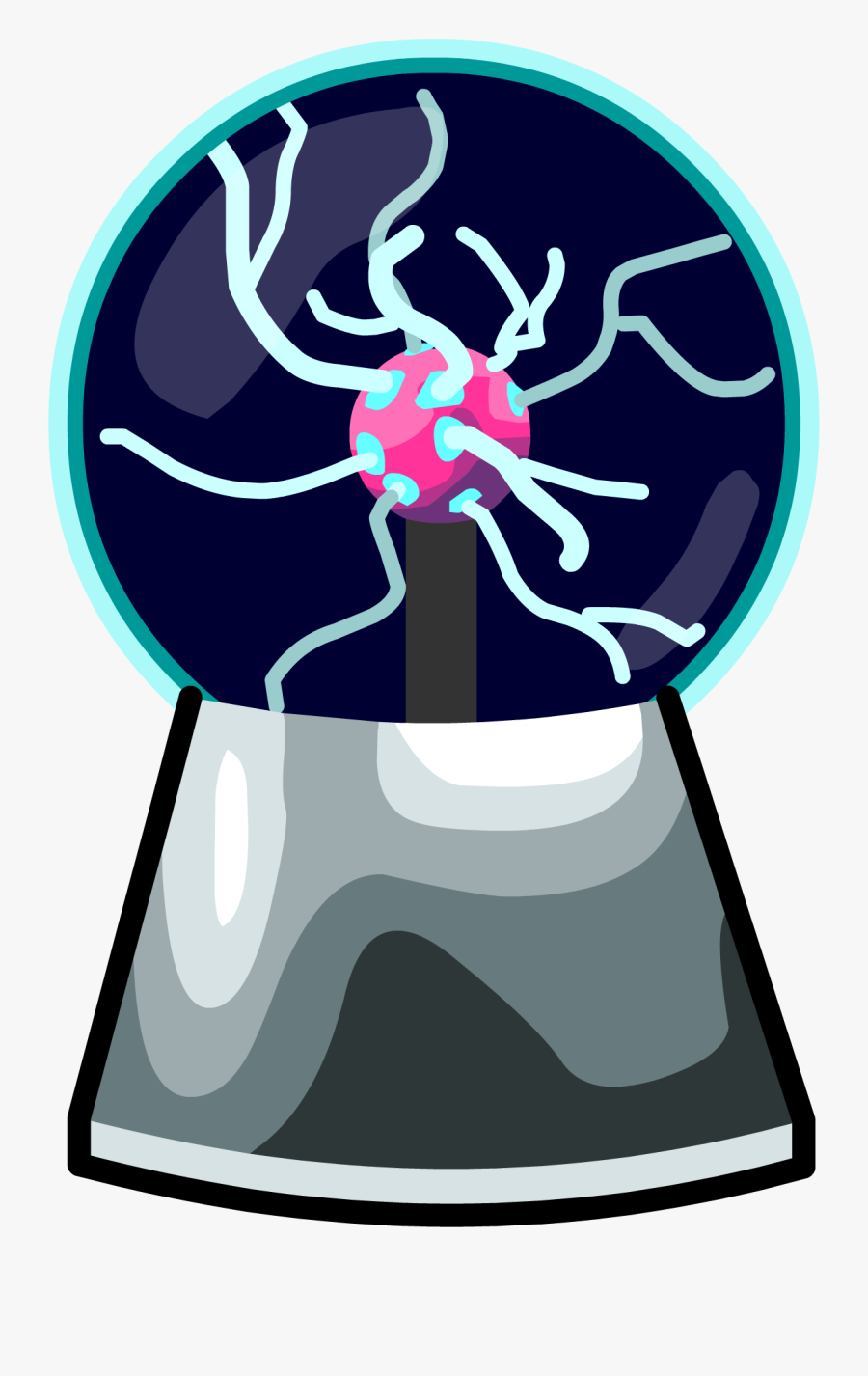 Official Club Penguin Online Wiki - Plasma Ball Clipart, Transparent Clipart